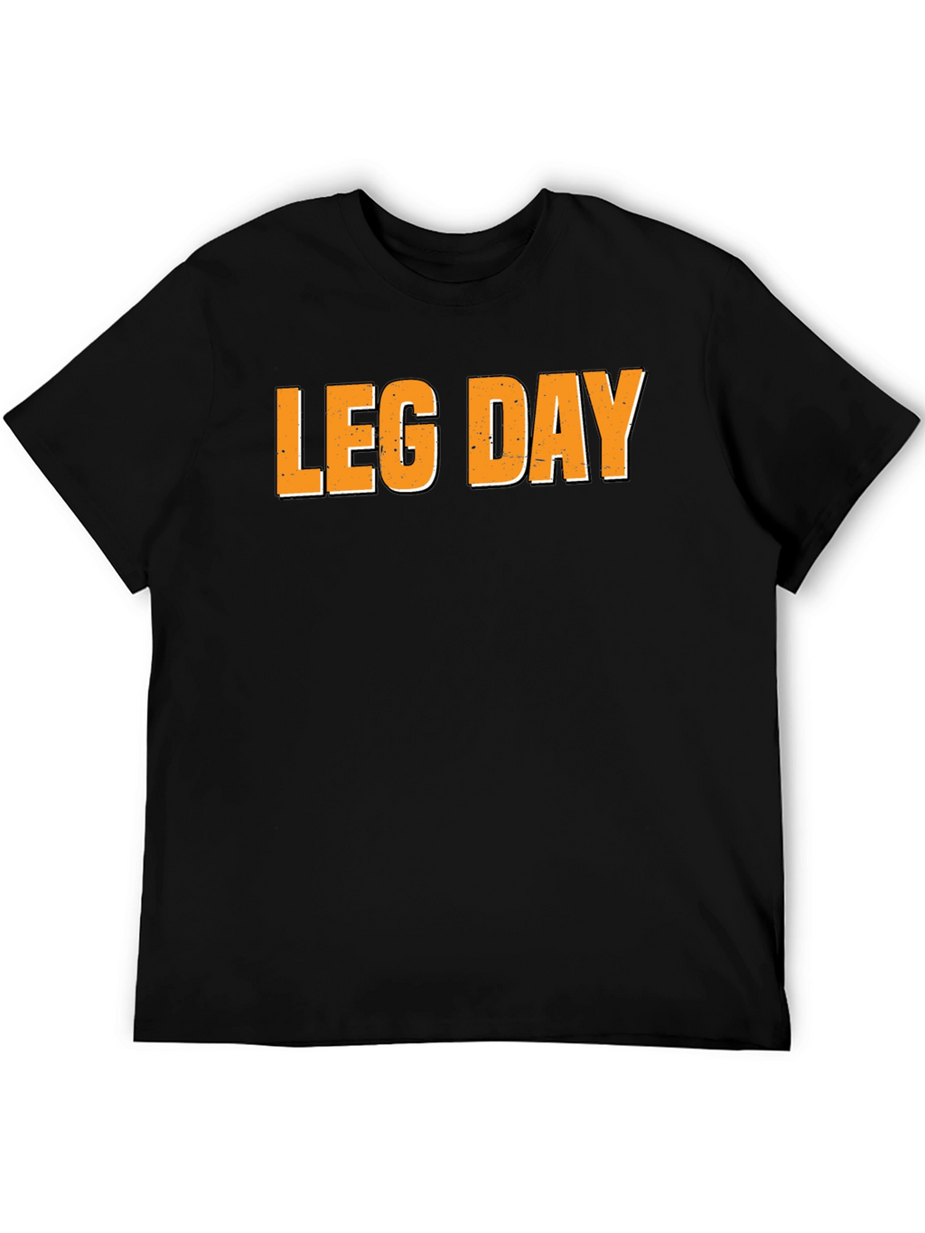 Leg Day Black T-Shirt