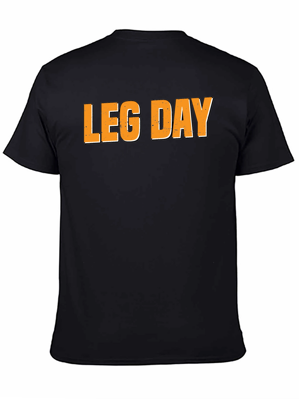 Leg Day Black T-Shirt