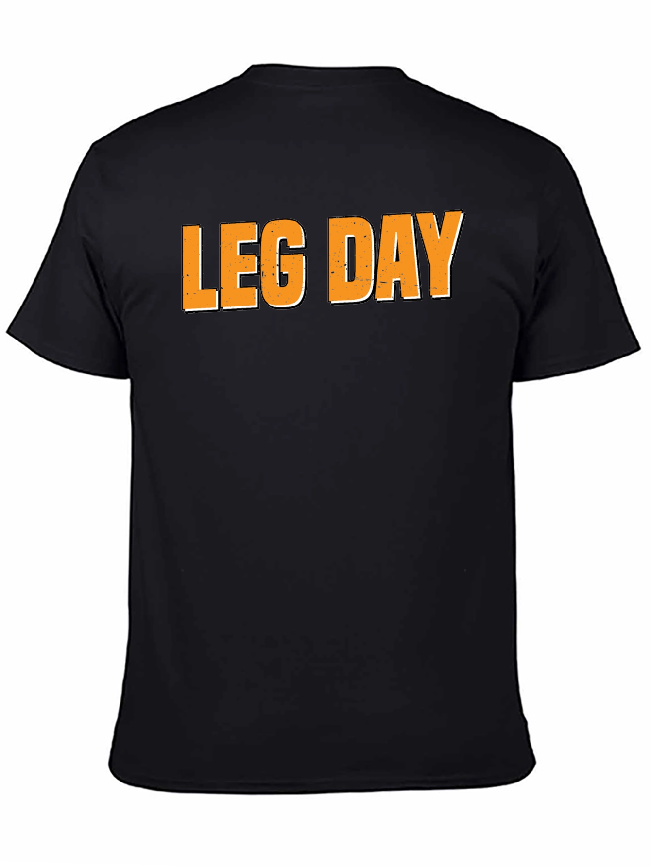 Leg Day Black T-Shirt