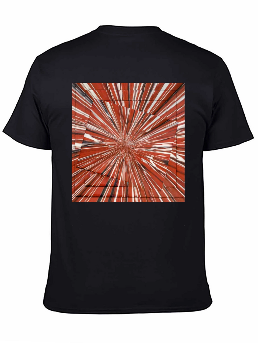 Abstract Burst Graphic Tee - Bold Style