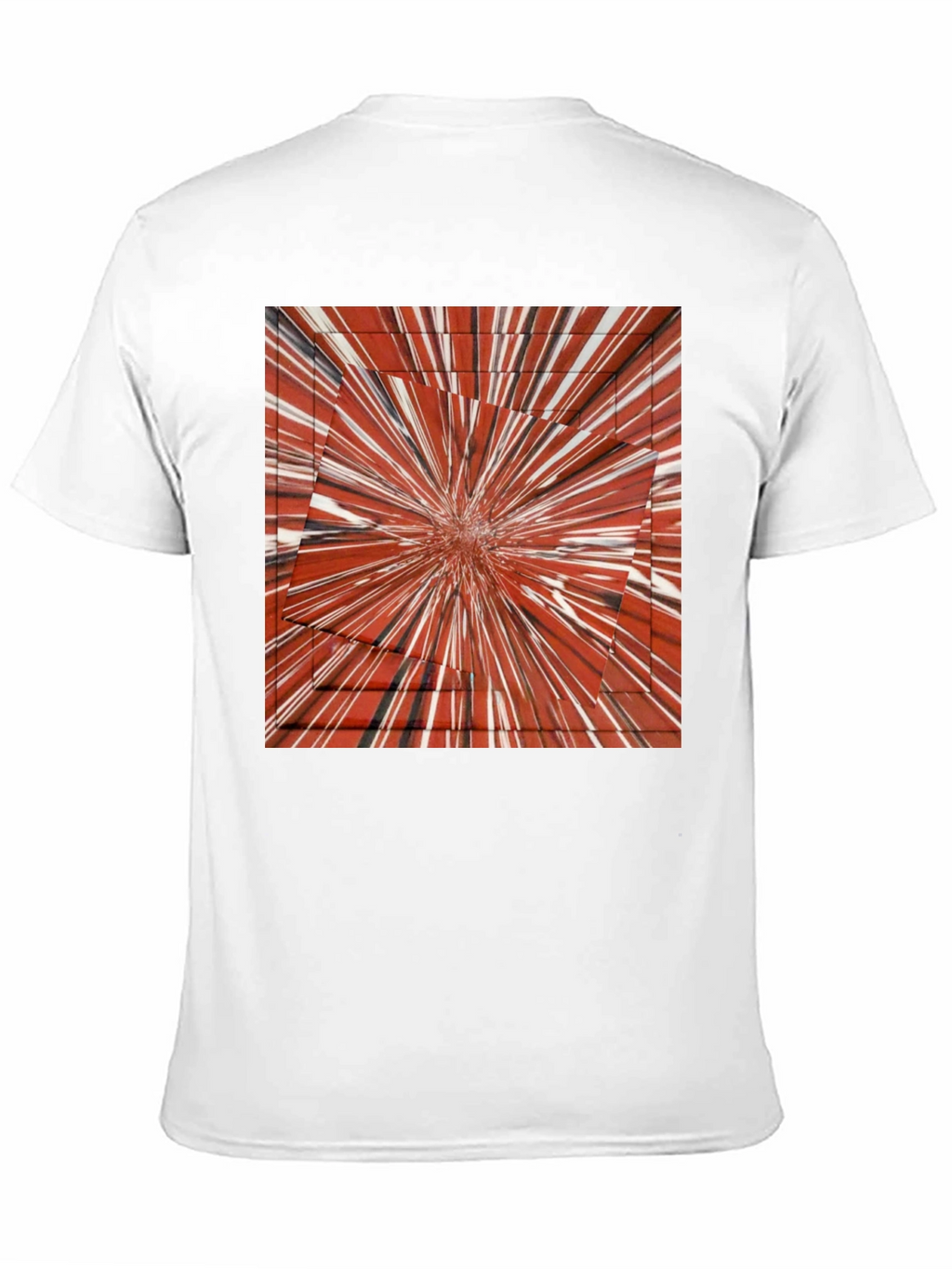Abstract Burst Graphic Tee - Bold Style