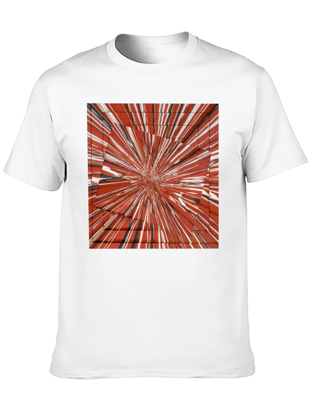 Abstract Burst Graphic Tee - Bold Style