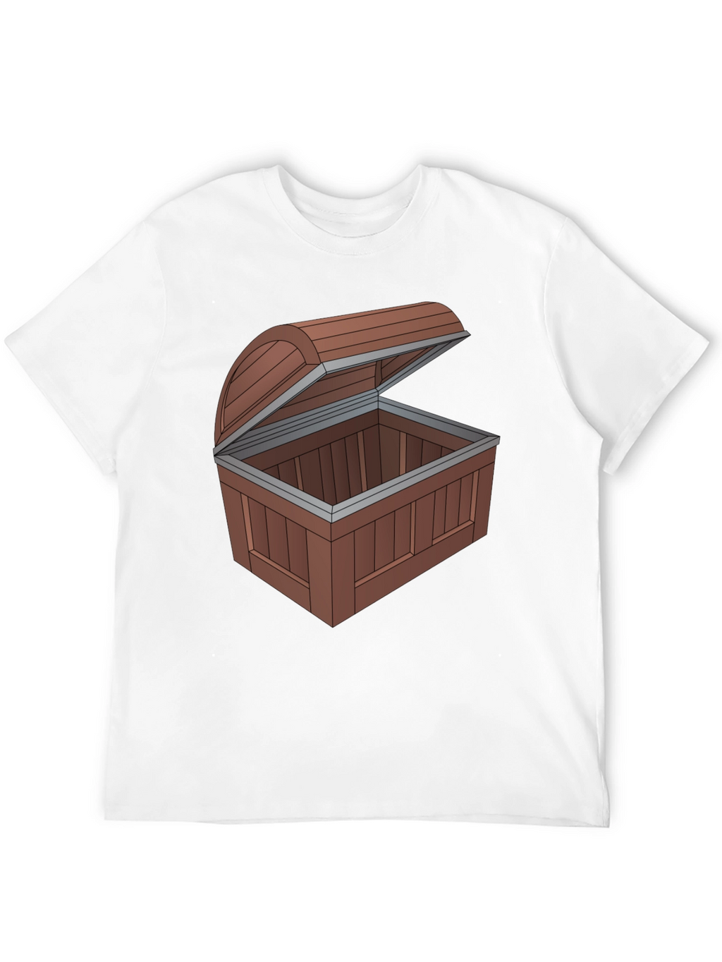 Open Treasure Chest Graphic Tee - Black