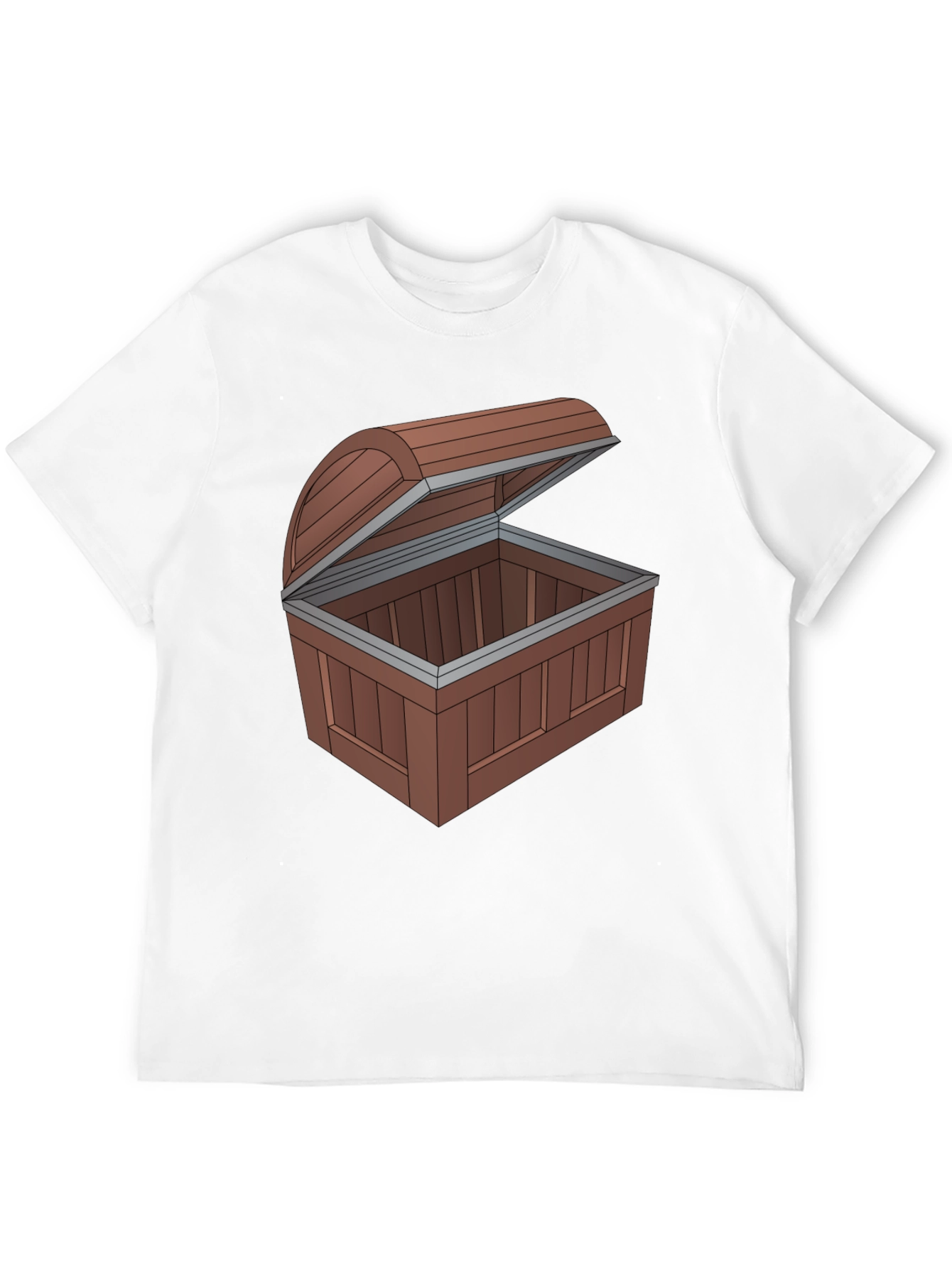 Open Treasure Chest Graphic Tee - Black