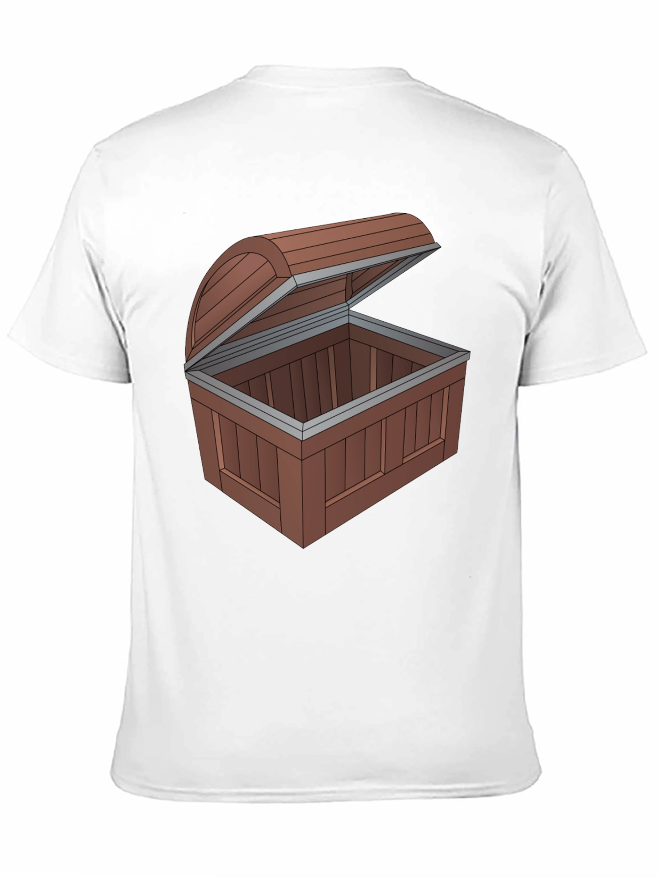 Open Treasure Chest Graphic Tee - Black