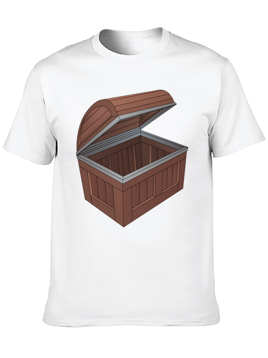 Open Treasure Chest Graphic Tee - Black