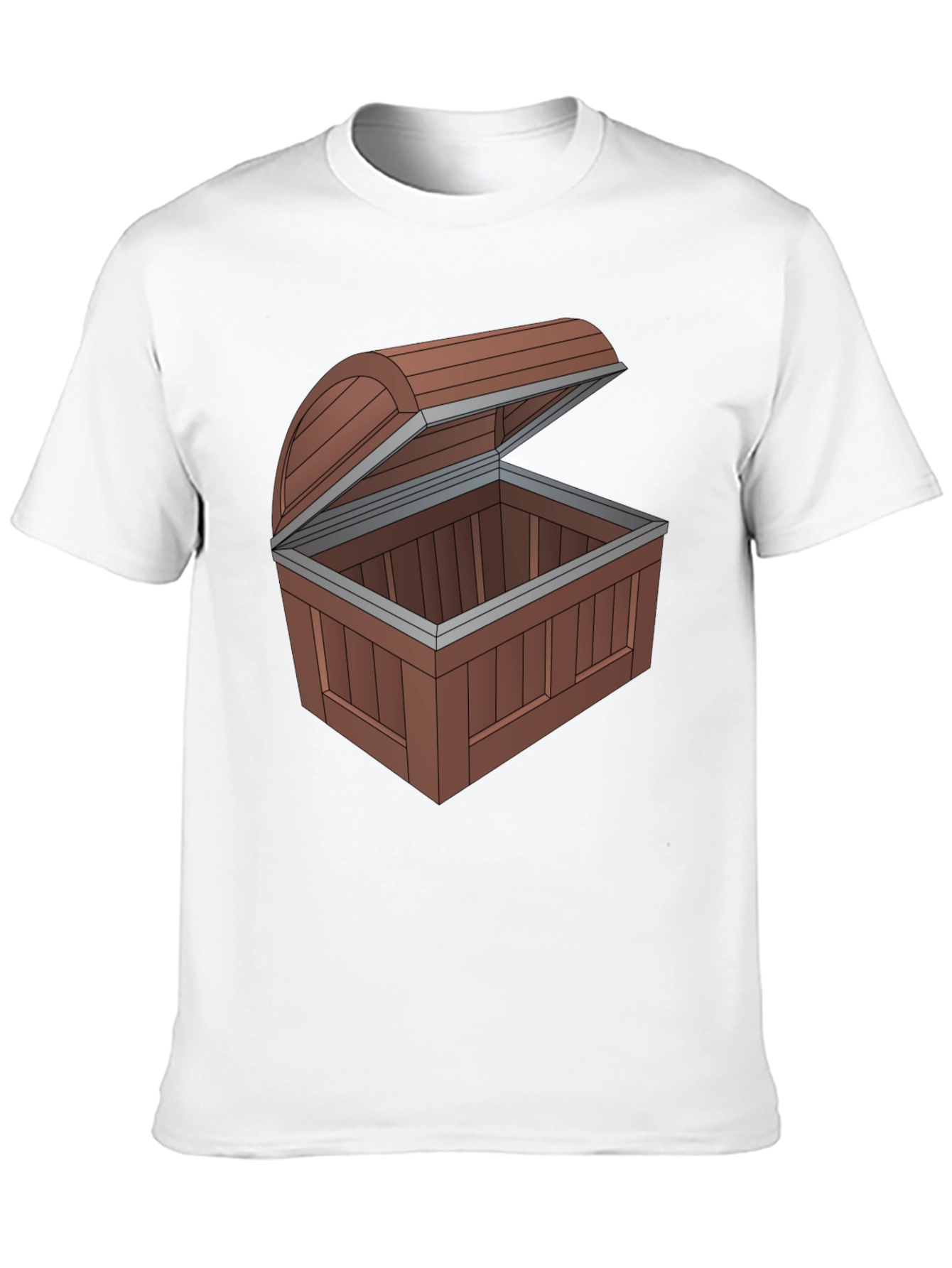 Open Treasure Chest Graphic Tee - Black