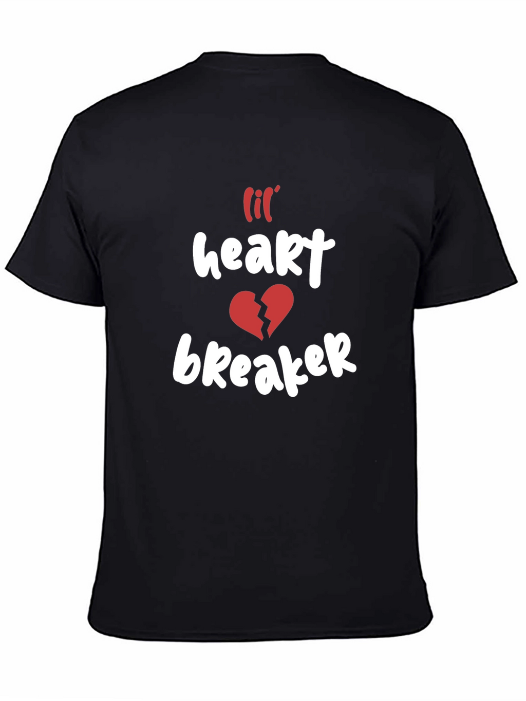 Lil Heartbreaker Black Graphic Tee