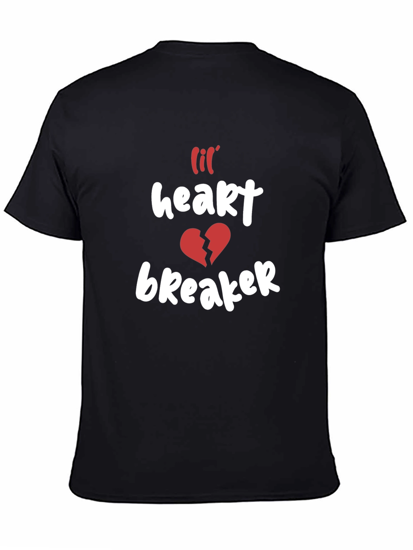 Lil Heartbreaker Black Graphic Tee