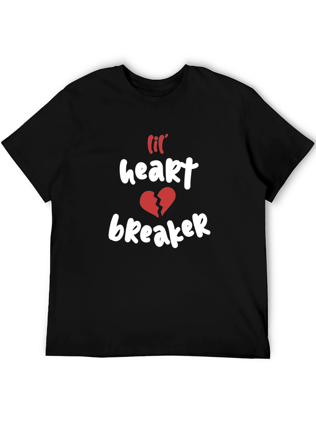 Lil Heartbreaker Black Graphic Tee