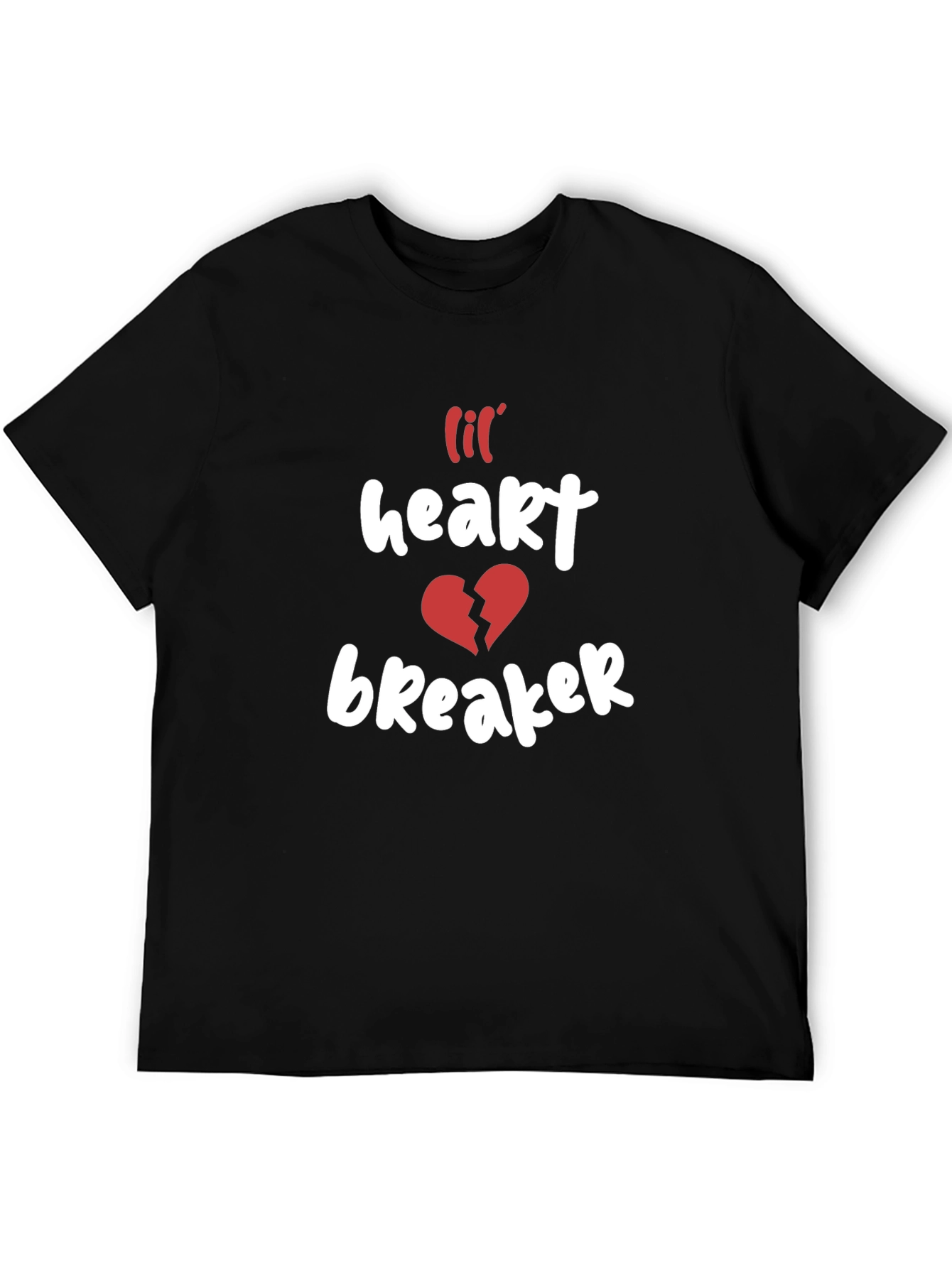 Lil Heartbreaker Black Graphic Tee
