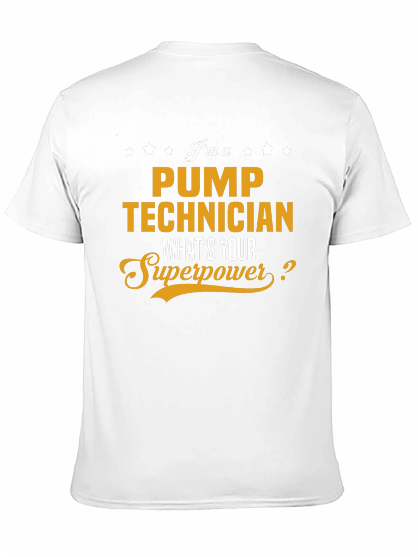 Pump Technician Superpower T-Shirt