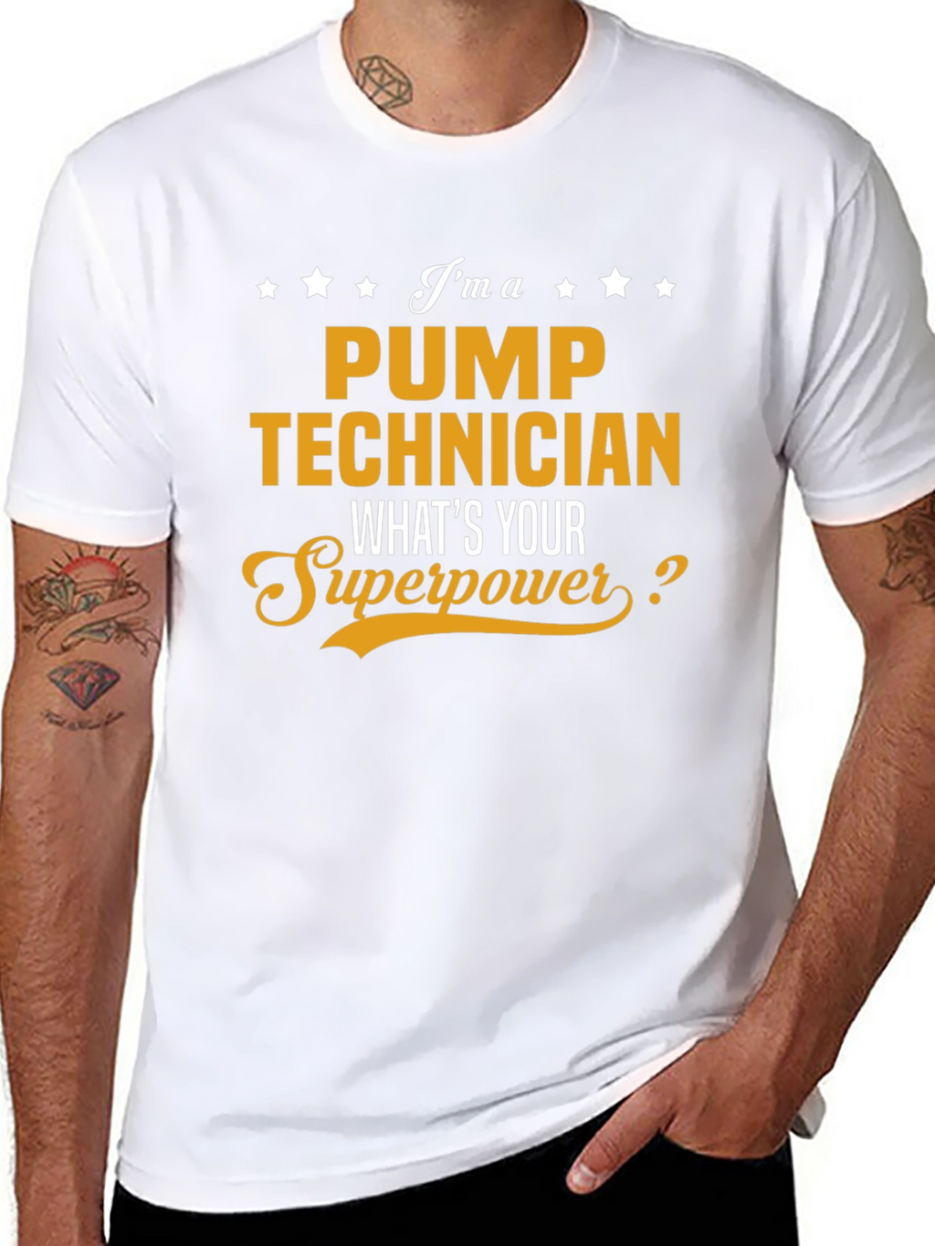 Pump Technician Superpower T-Shirt