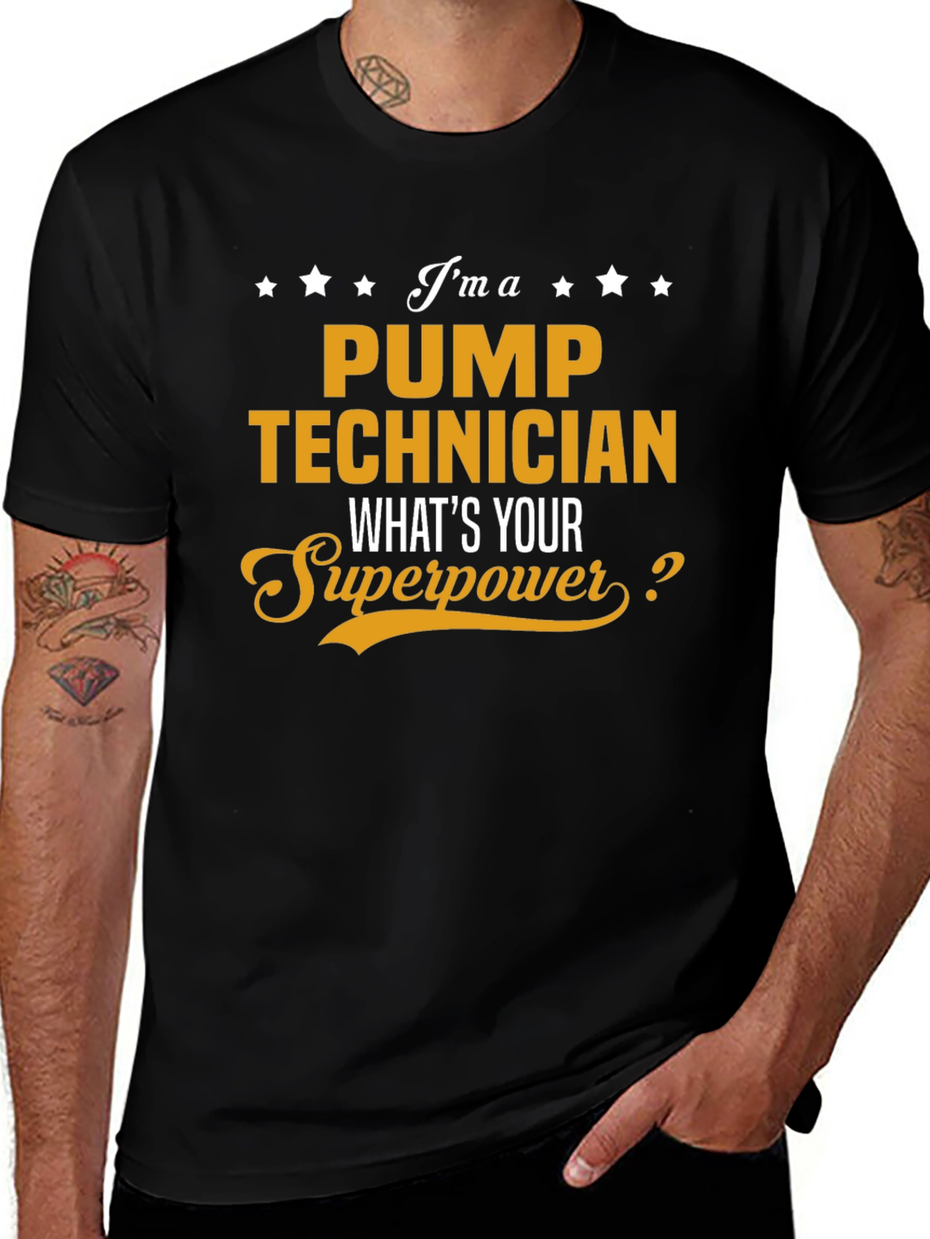 Pump Technician Superpower T-Shirt