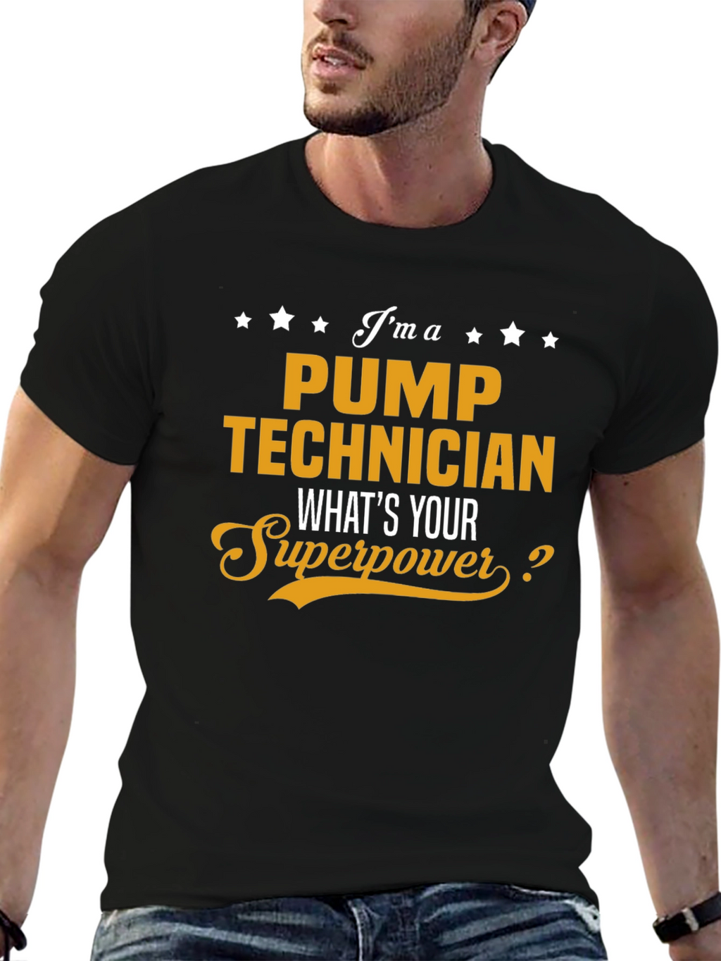 Pump Technician Superpower T-Shirt