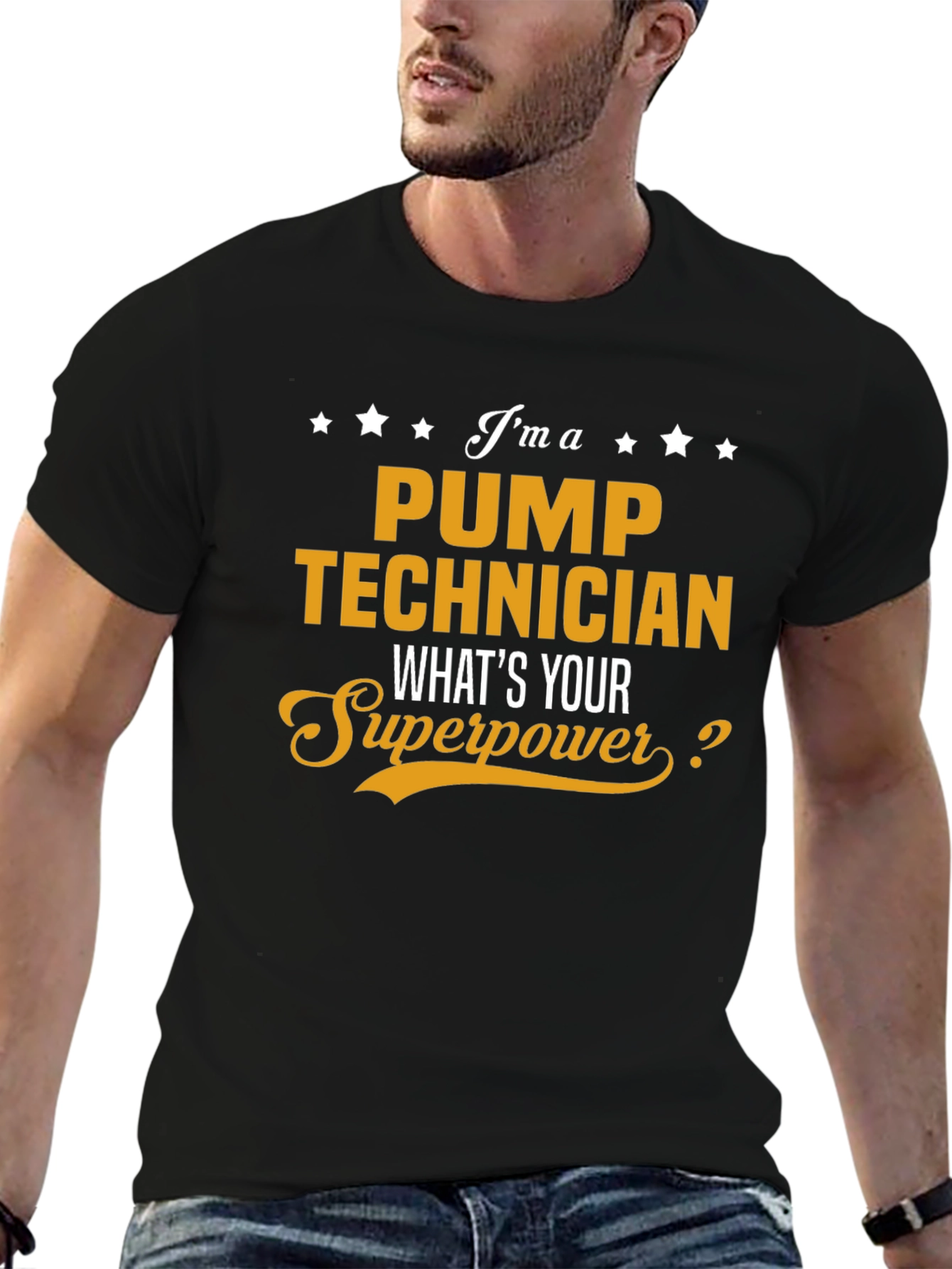 Pump Technician Superpower T-Shirt