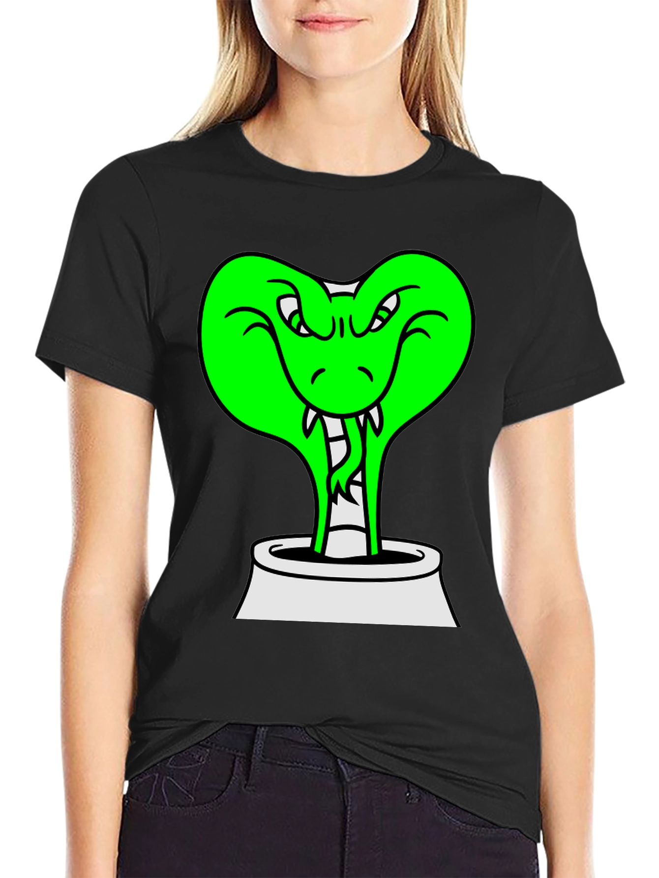 Cobra Snake T-Shirt - Funny Cartoon Reptile Tee