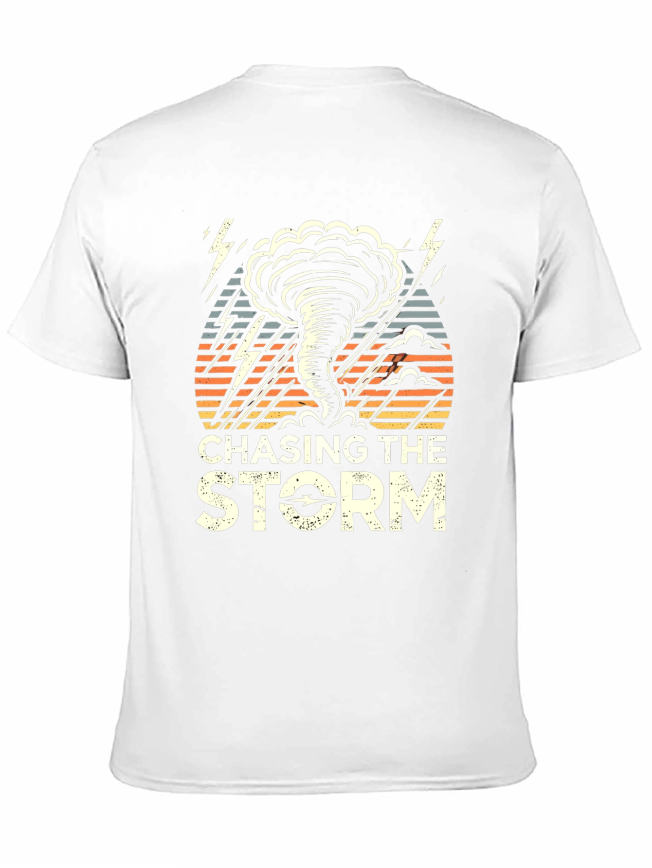 Chasing the Storm Graphic T-Shirt - Black