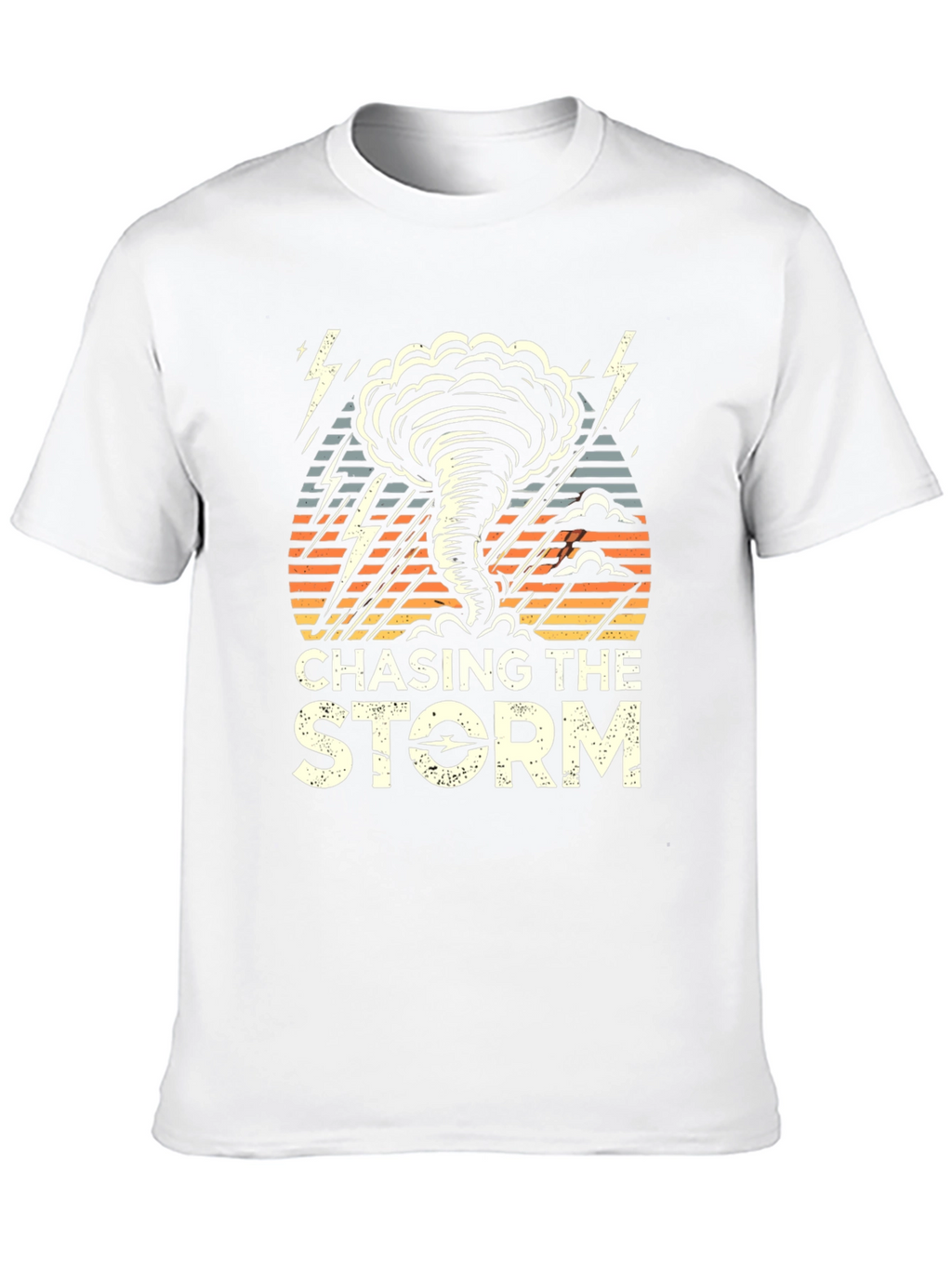 Chasing the Storm Graphic T-Shirt - Black