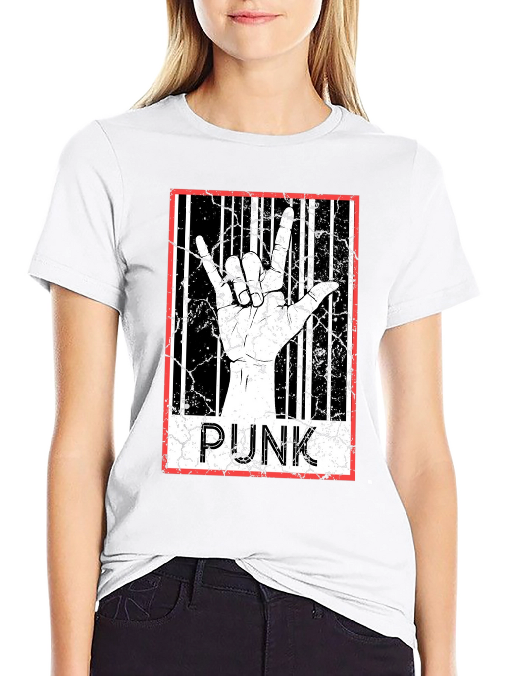 Punk Rock Hand Sign T-Shirt