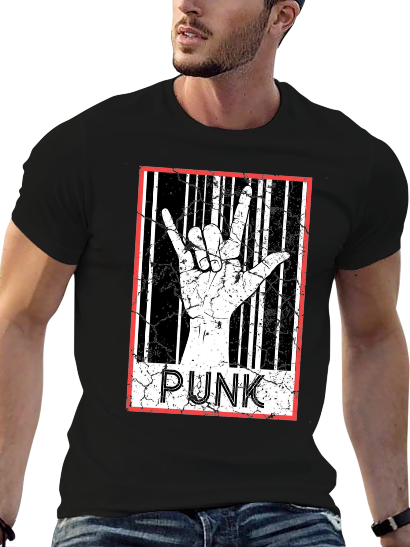 Punk Rock Hand Sign T-Shirt
