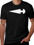 Arrowhead Graphic T-Shirt - Black Cotton Blend
