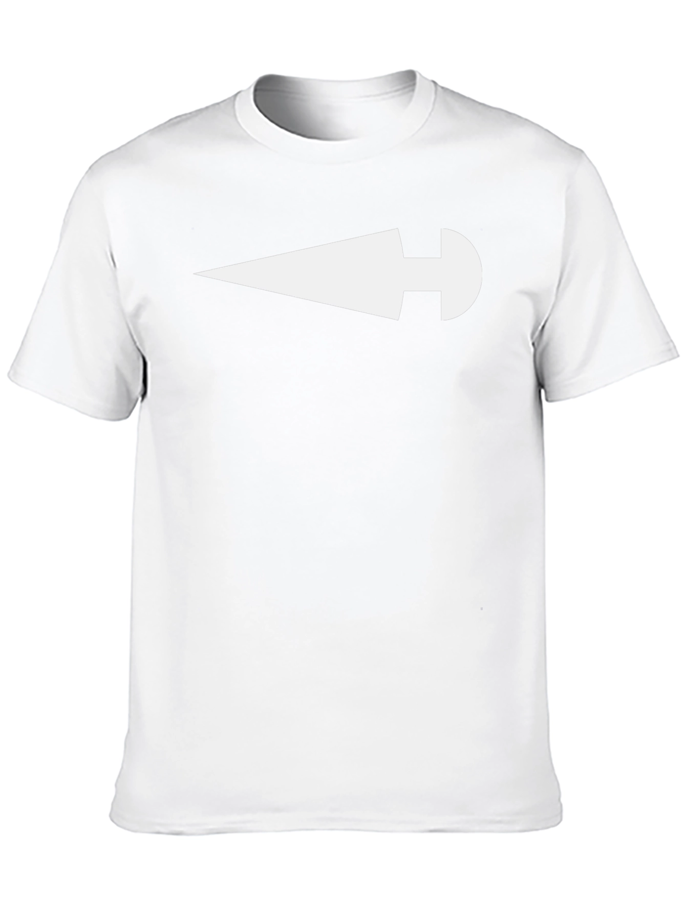Arrowhead Graphic T-Shirt - Black Cotton Blend