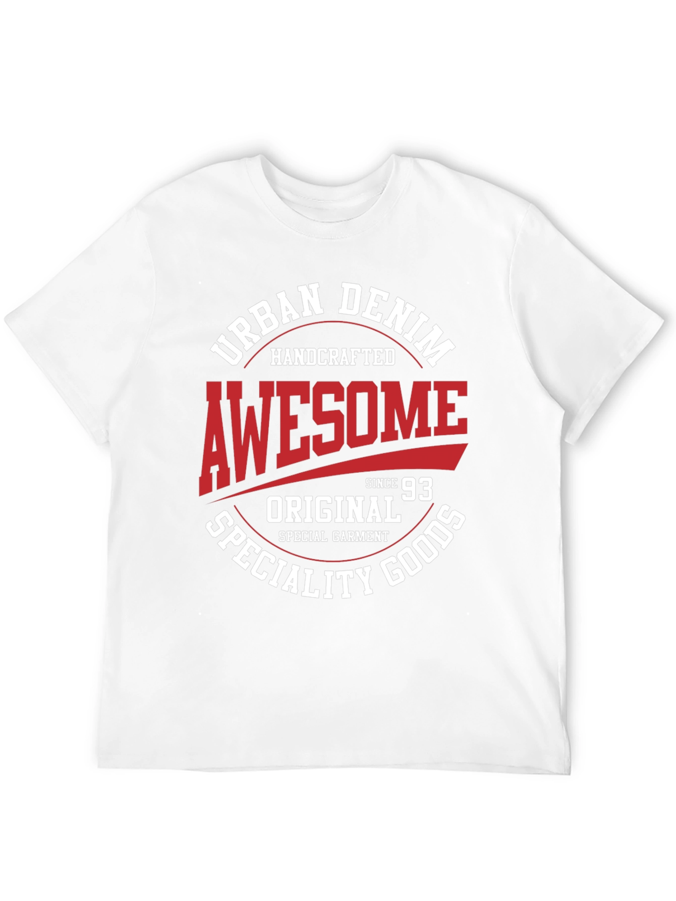 Urban Denim Awesome Graphic T-Shirt