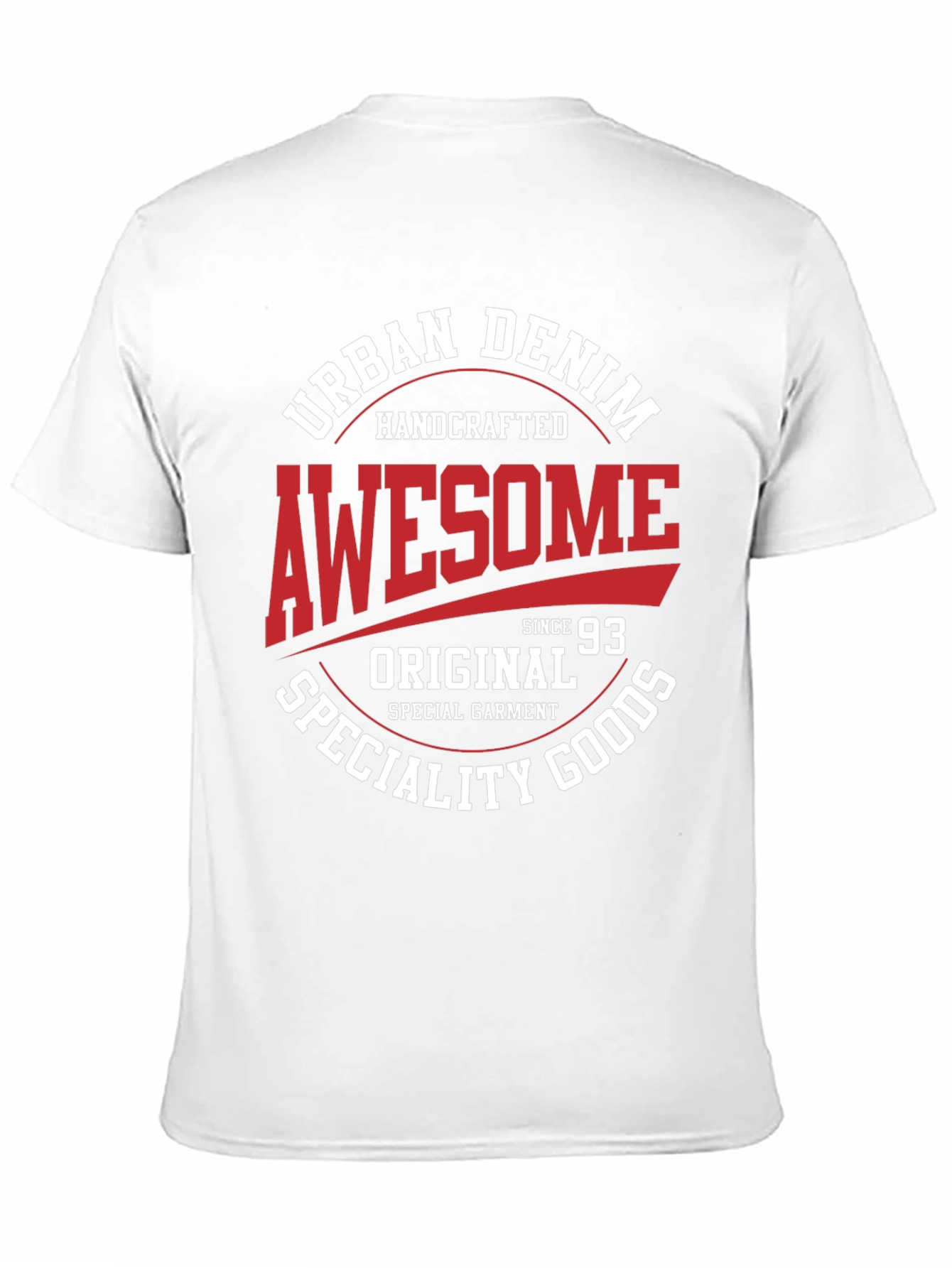 Urban Denim Awesome Graphic T-Shirt