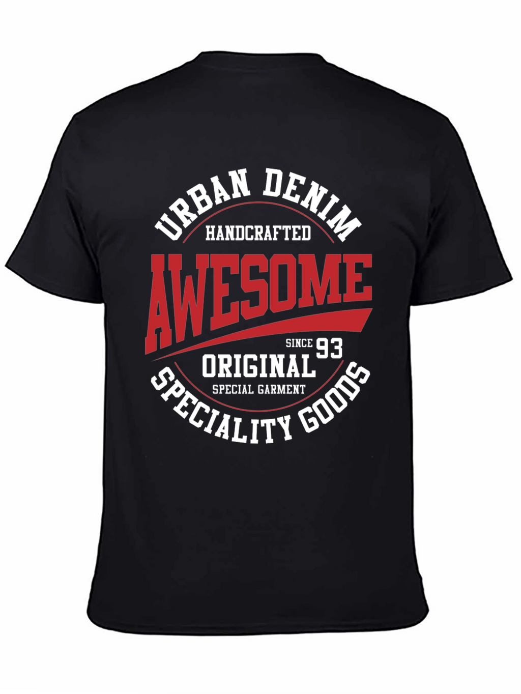 Urban Denim Awesome Graphic T-Shirt