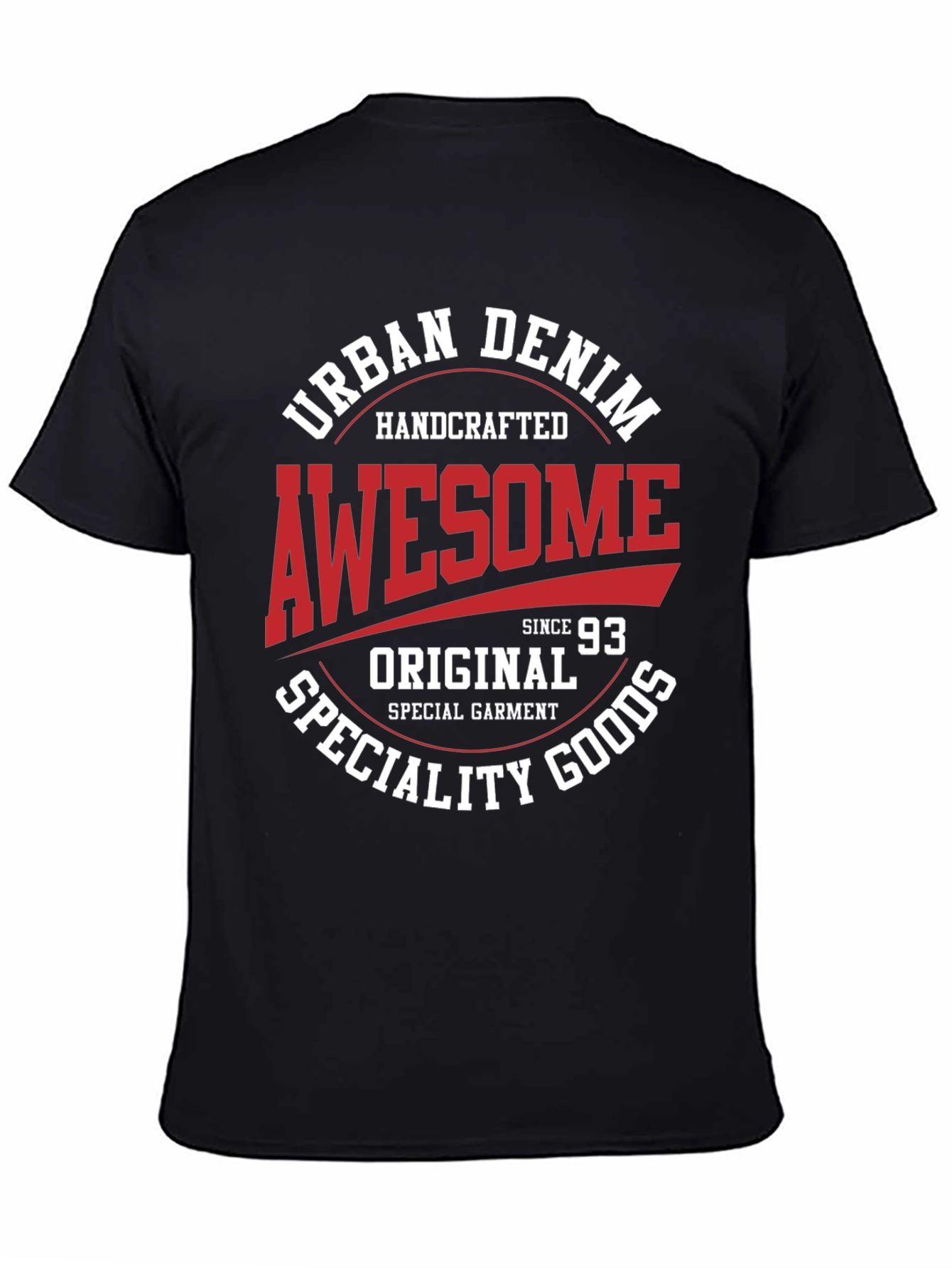 Urban Denim Awesome Graphic T-Shirt