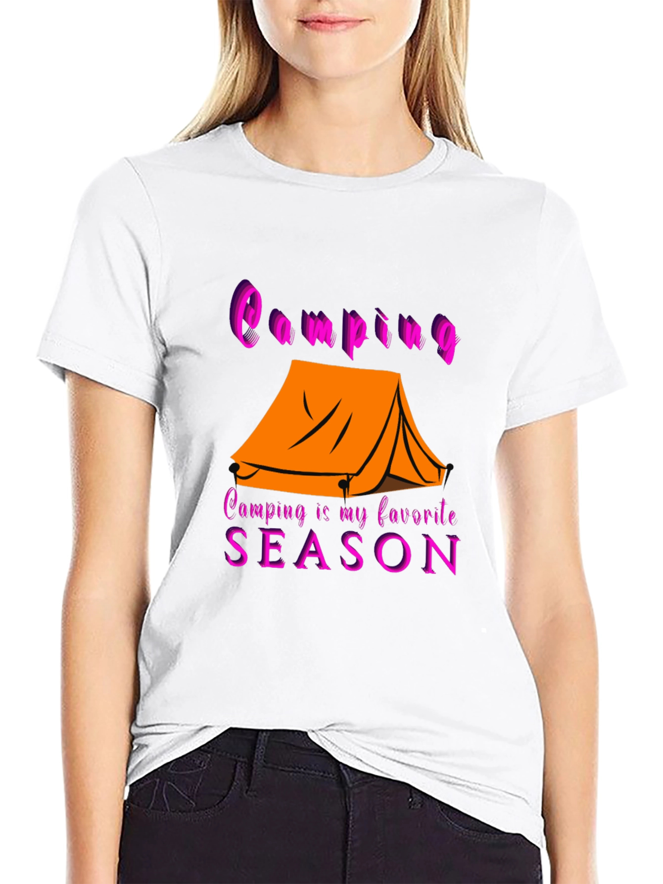 Camping is My Favorite Season Graphic Tee