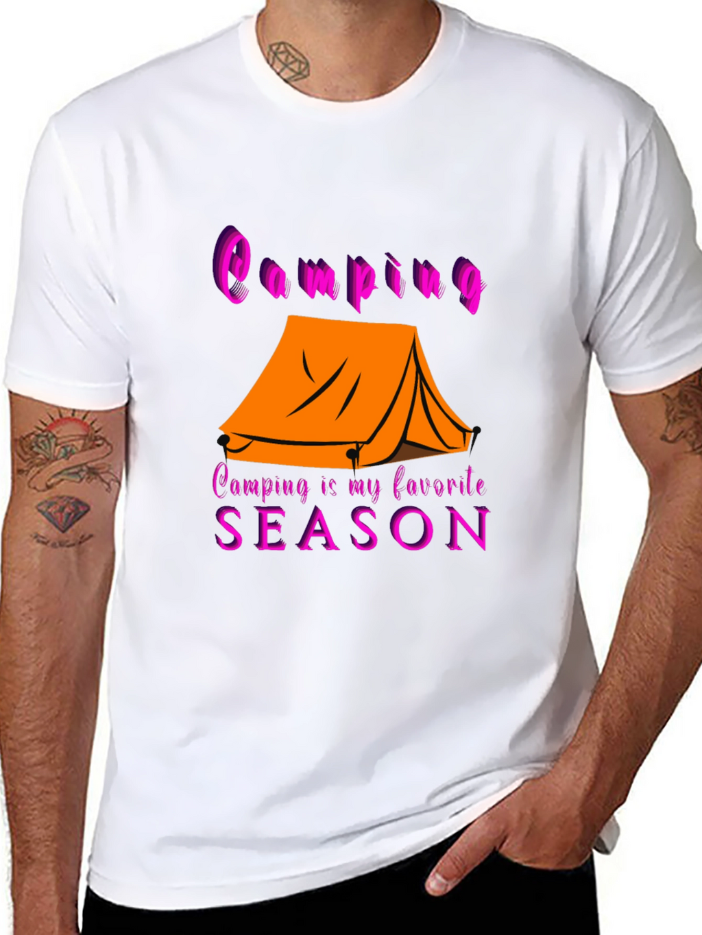Camping is My Favorite Season Graphic Tee