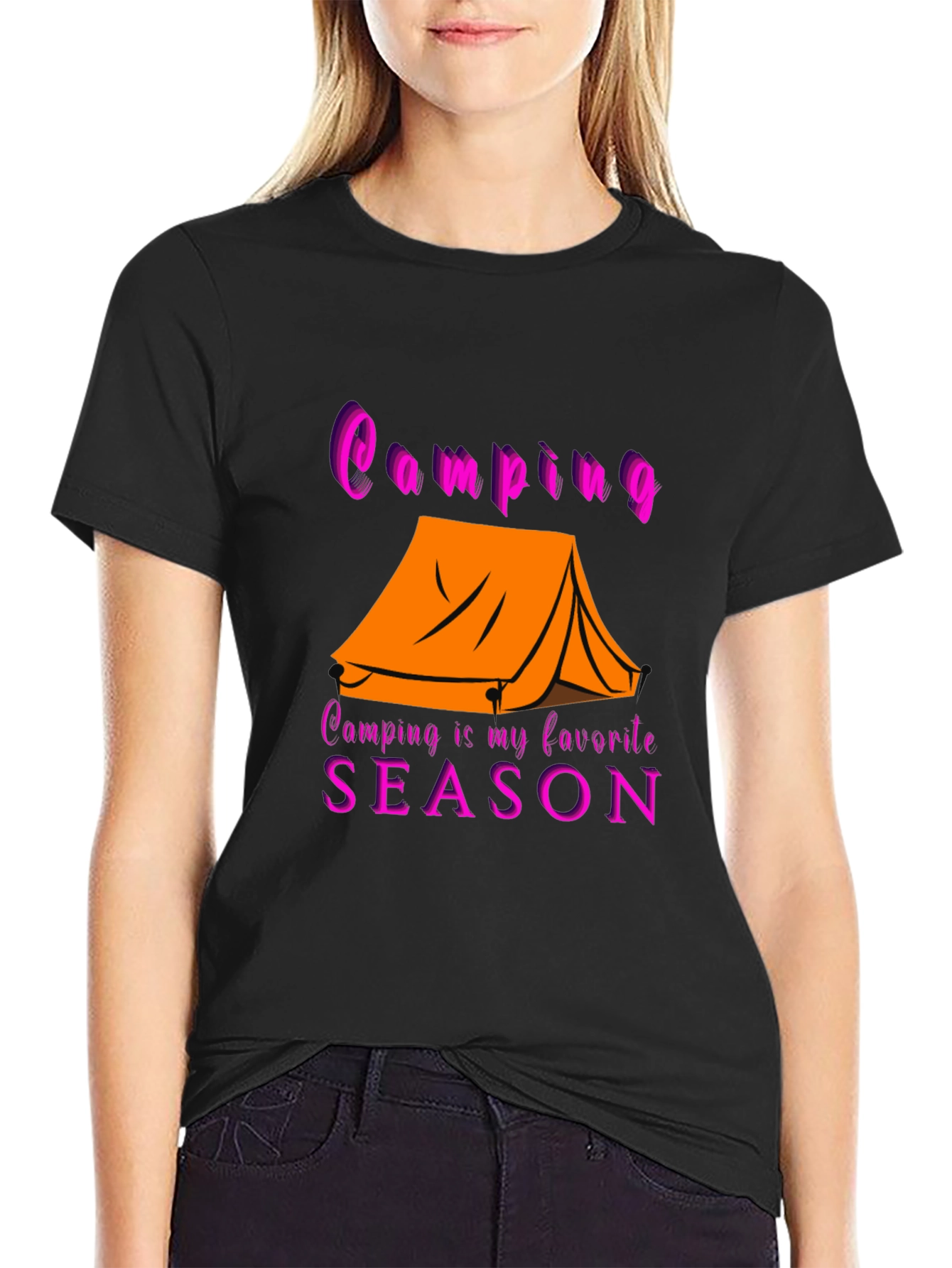 Camping is My Favorite Season Graphic Tee