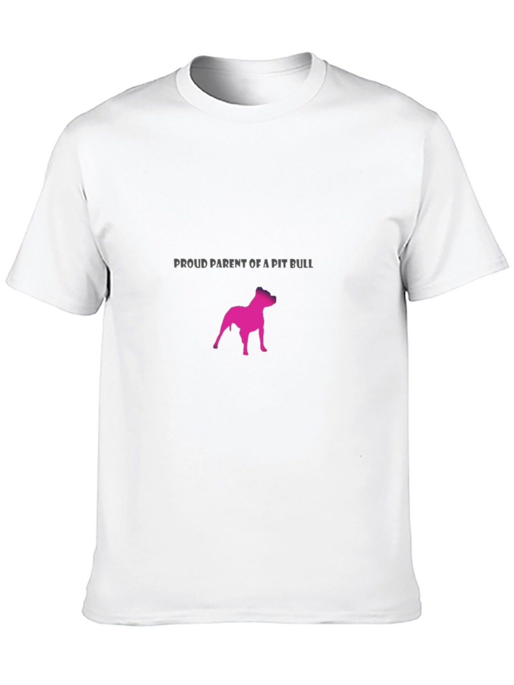 Proud Parent Pit Bull T-Shirt - Black