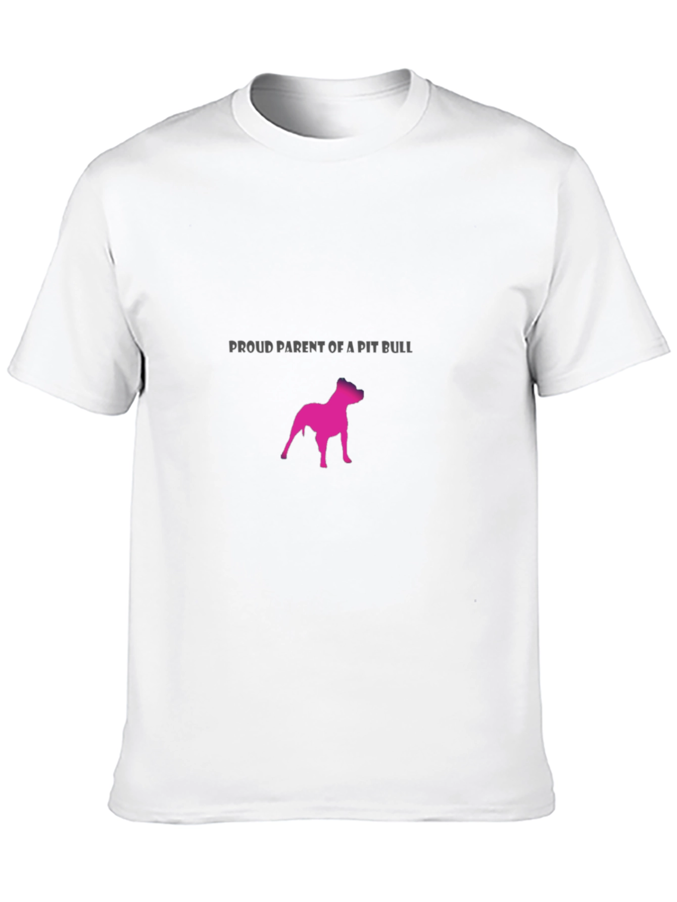Proud Parent Pit Bull T-Shirt - Black