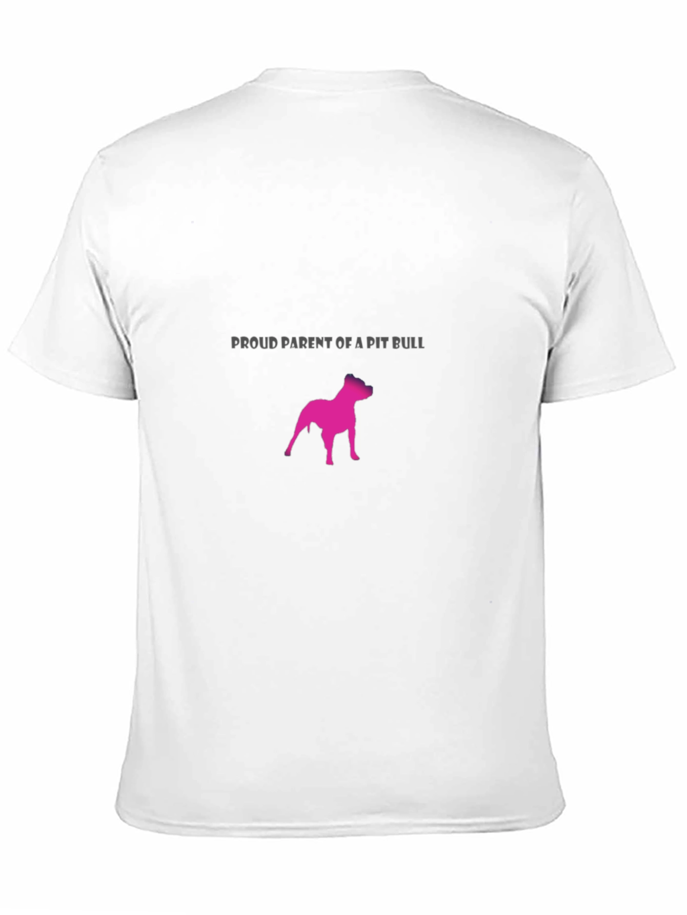Proud Parent Pit Bull T-Shirt - Black