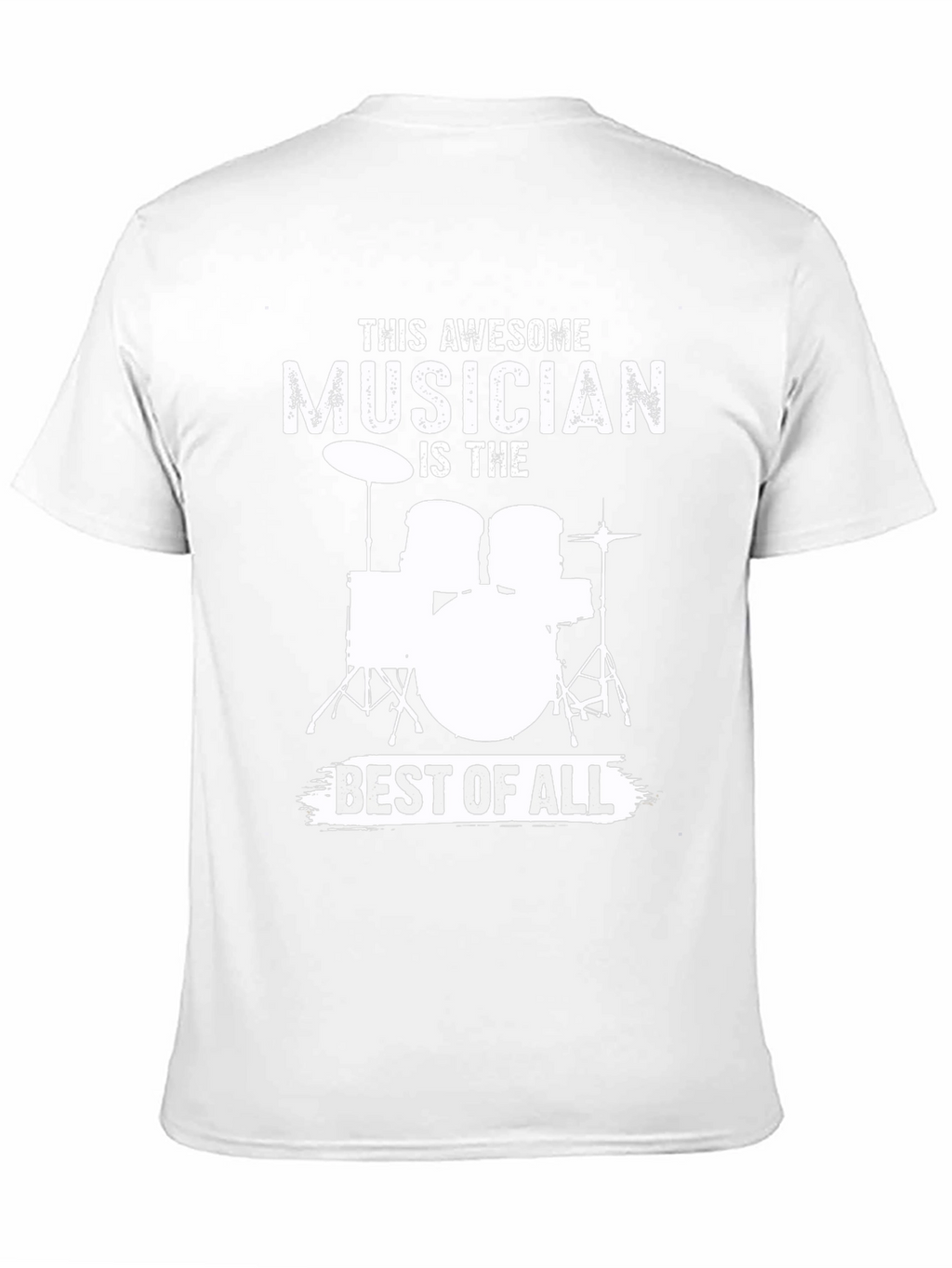 Awesome Musician Drum Set T-Shirt