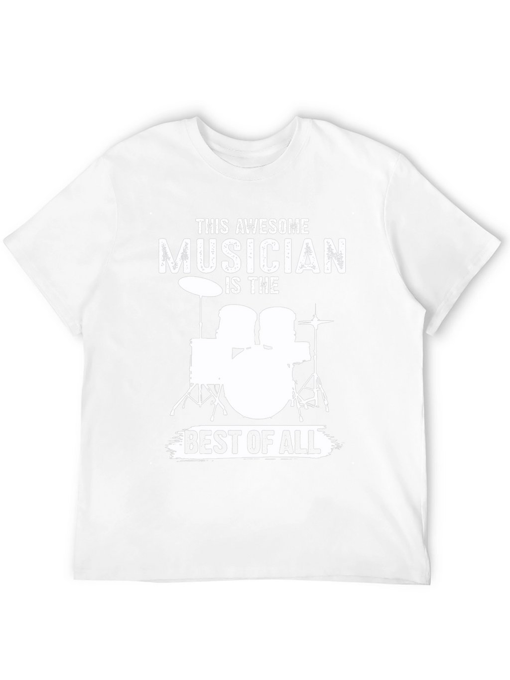 Awesome Musician Drum Set T-Shirt