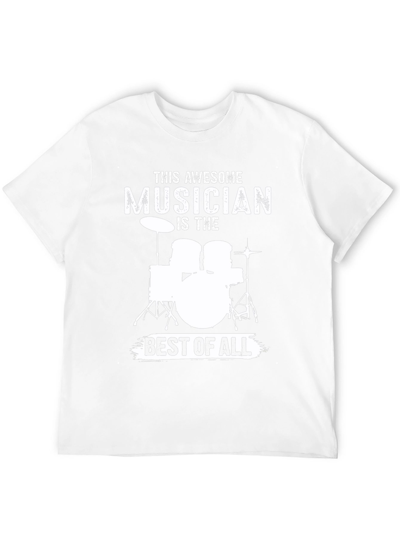 Awesome Musician Drum Set T-Shirt