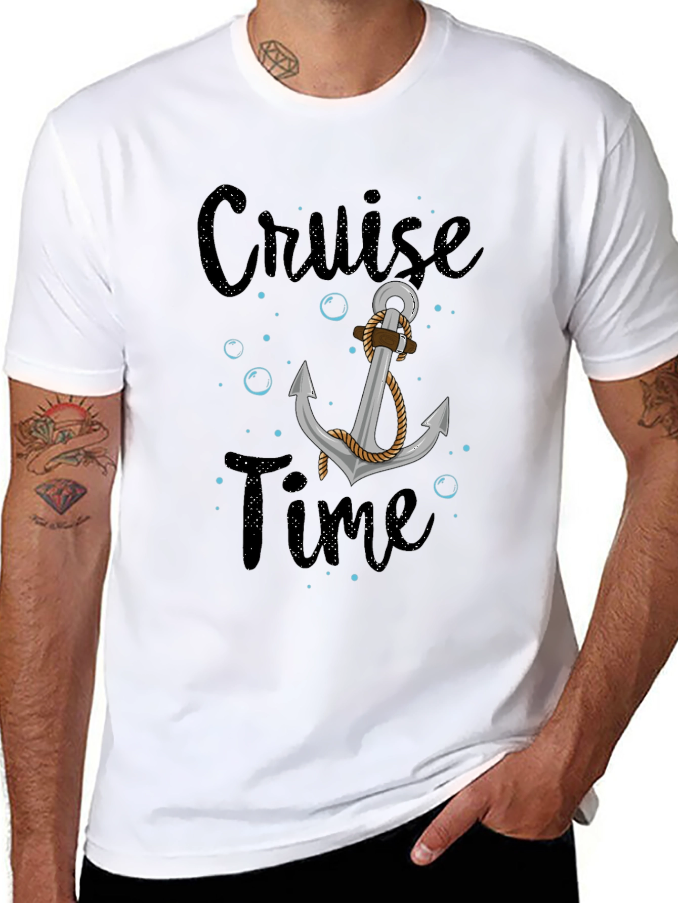 Cruise Time Anchor Graphic Tee