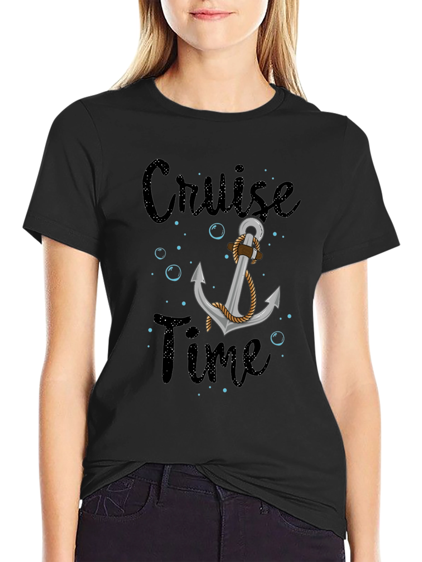 Cruise Time Anchor Graphic Tee