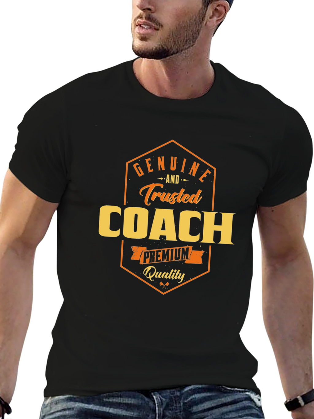 Genuine and Trusted Coach Premium Quality Graphic T-Shirt