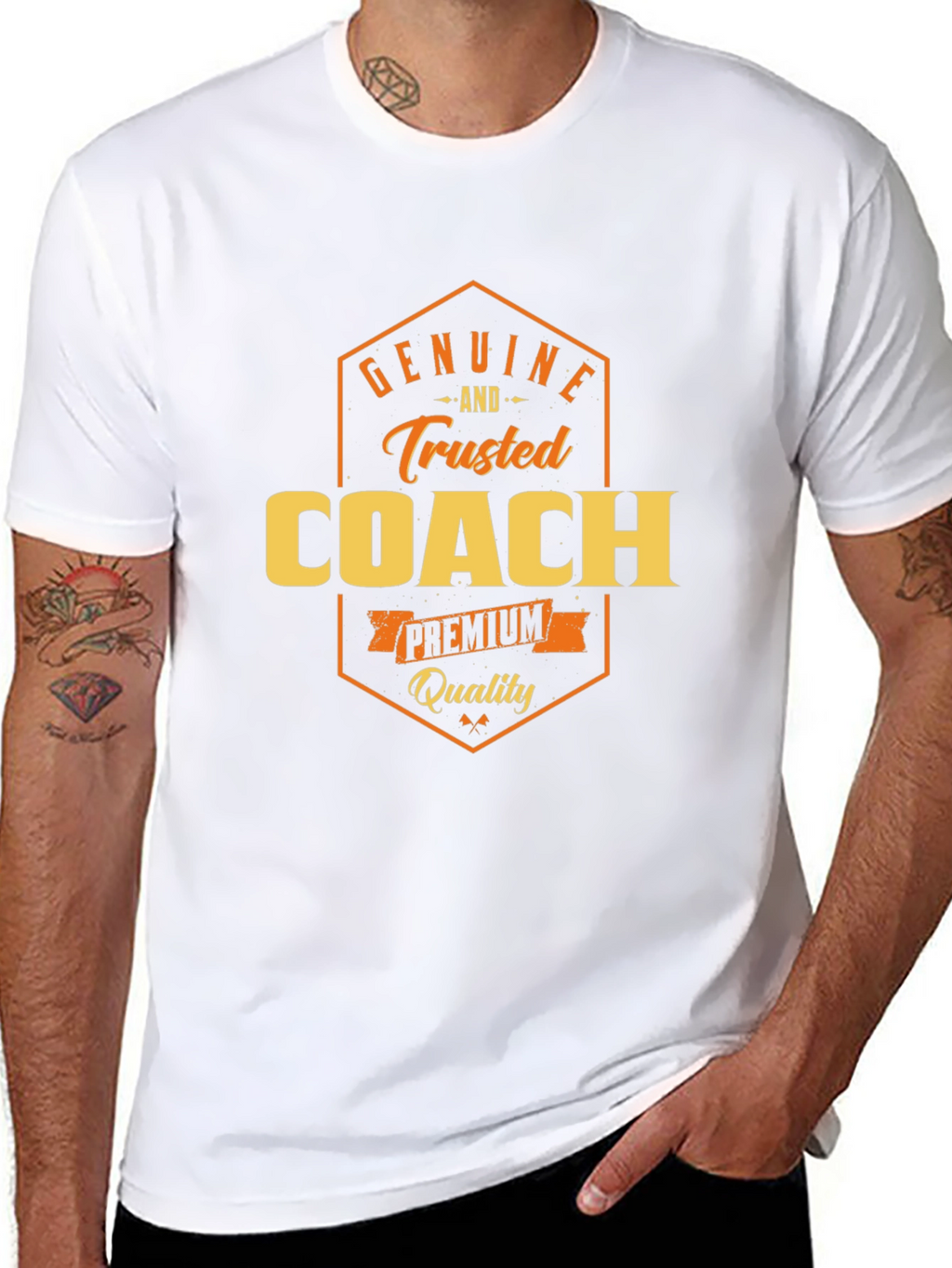Genuine and Trusted Coach Premium Quality Graphic T-Shirt