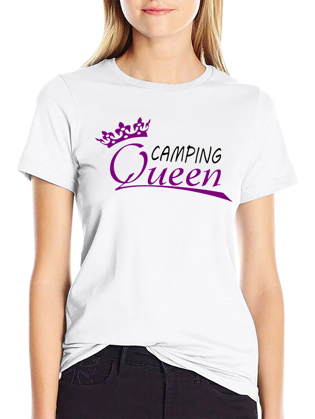 Camping Queen Graphic T-Shirt