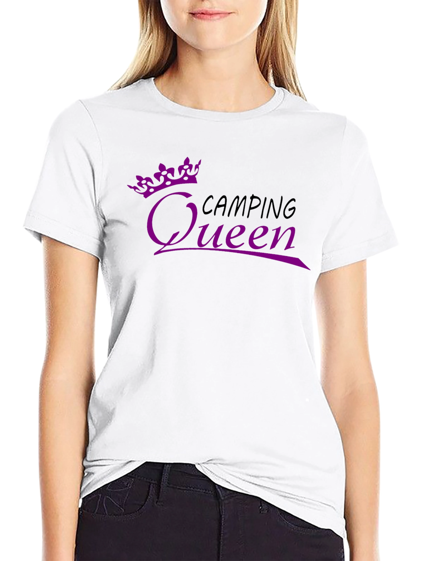 Camping Queen Graphic T-Shirt