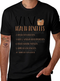 Sauna Health Benefits Graphic T-Shirt