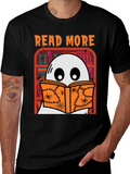 Read More Ghost Halloween Graphic Tee