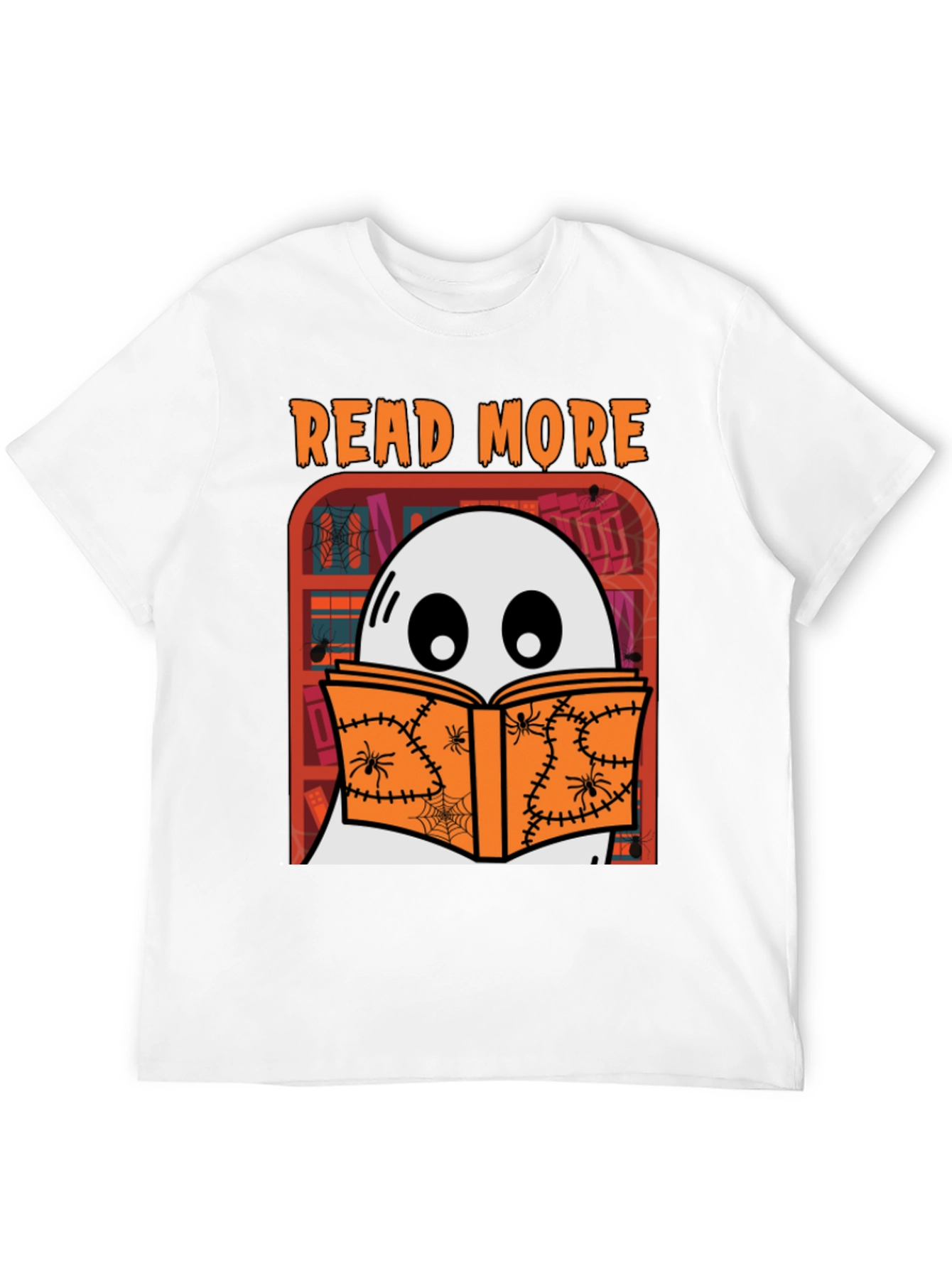Read More Ghost Halloween Graphic Tee