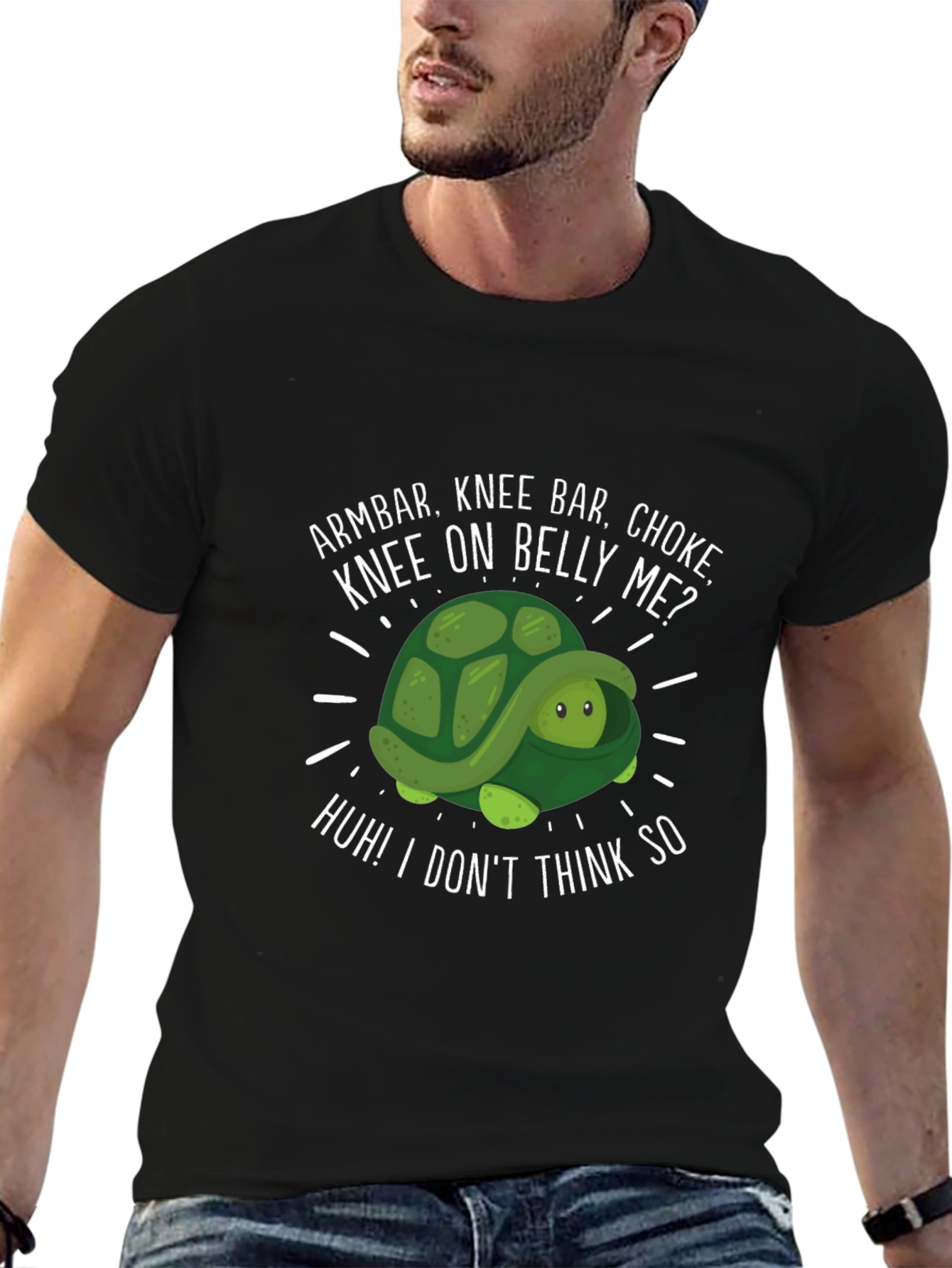Armbar Turtle Graphic T-Shirt - Jiu Jitsu Design